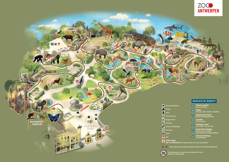 Plan ZOO Antwerpen