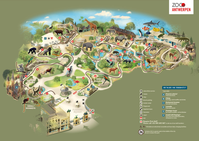 Plan Antwerp ZOO