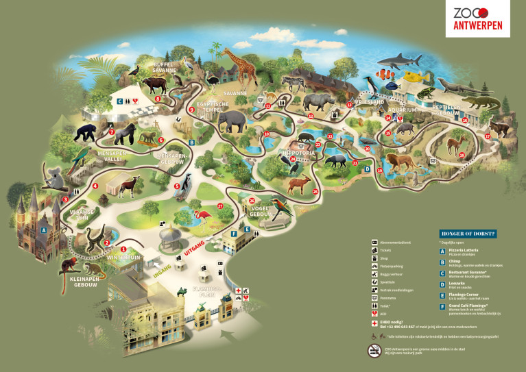 Plan ZOO Antwerpen